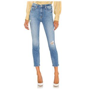 Mother High Waisted Looker Crop Let's Kick It 24